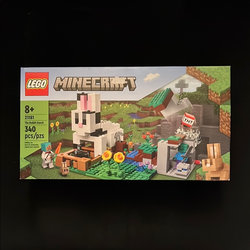 LEGO Minecraft Rabbit Farm Adventure Set
